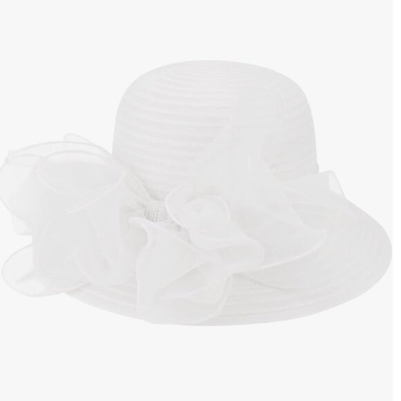 Kentucky Derby Church Dress Hat for Women Fuchsia Line